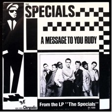 SPECIALS - A Message To You Rudy / Nite Klub (Chrysalis – 101.122) Holland 1979 PS 45 (Green Chrysalis) (Ska)
